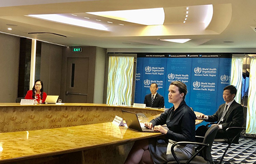 Cuộc họp trực tuyến giữa WHO và Bộ trưởng Y tế các nước/vùng lãnh thổ khu vực Tây Thái Bình Dương.