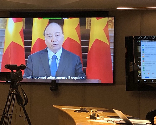 Thủ tướng Chính phủ Nguyễn Xuân Phúc gửi thông điệp đoàn kết phòng chống dịch bệnh COVID-19 tới hội nghị