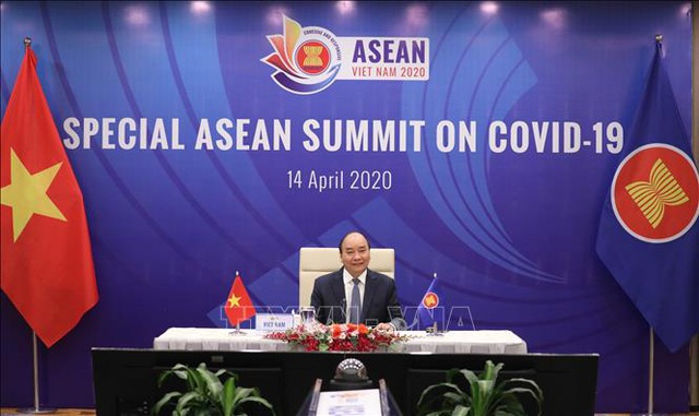 Thủ tướng Nguyễn Xuân Phúc, Chủ tịch ASEAN 2020 phát biểu khai mạc. Ảnh: Thống Nhất – TTXVN
