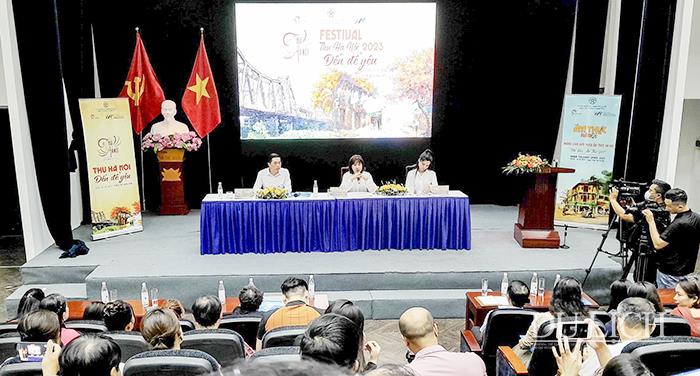 HPA tổ chức họp báo giới thiệu về Festival Thu và Không gian giới thiệu ẩm thực Hà Nội năm 2023