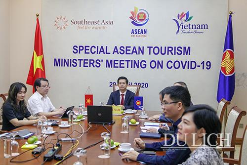 Hội nghị đặc biệt Bộ trưởng Du lịch ASEAN về COVID-19