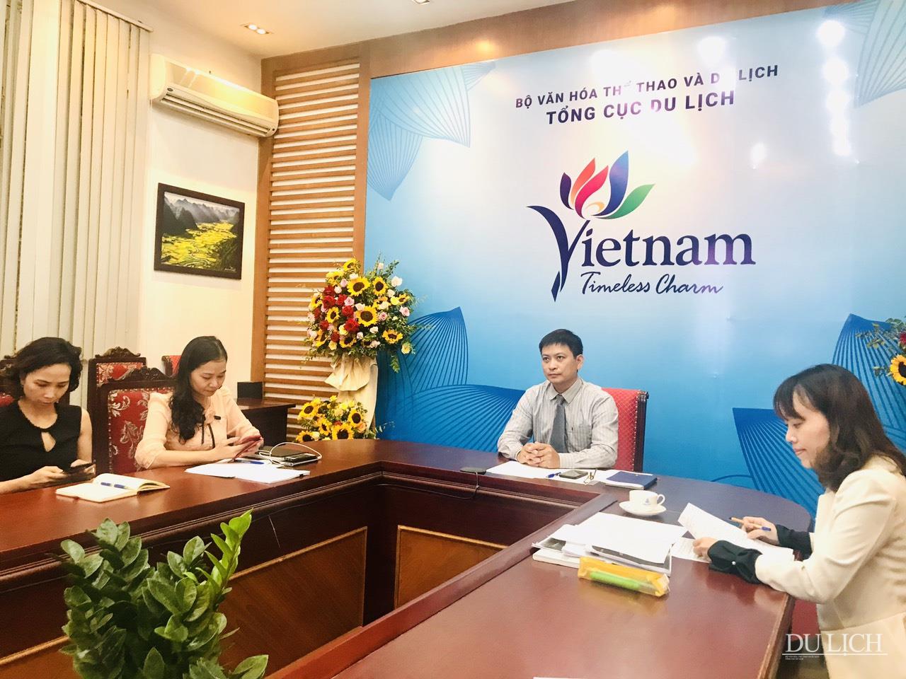 Phó Vụ trưởng Vụ Thị trường du lịch Vũ Nam cập nhật thông tin về tình hình Du lịch Việt Nam tới các đối tác thị trường Hàn Quốc tại hội thảo